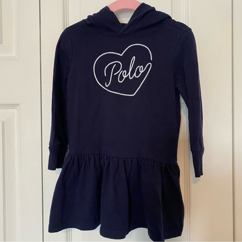Polo Ralph Lauren hooded long sleeve dress